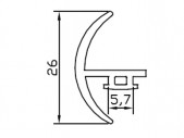 Profile door (filler)